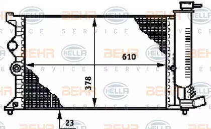 Теплообменник HELLA 8MK 376 719-421