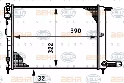 Теплообменник HELLA 8MK 376 719-441