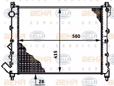 Теплообменник HELLA 8MK 376 719-761