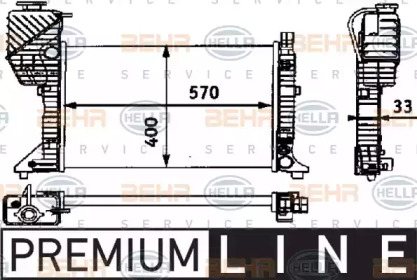 Теплообменник HELLA 8MK 376 721-351