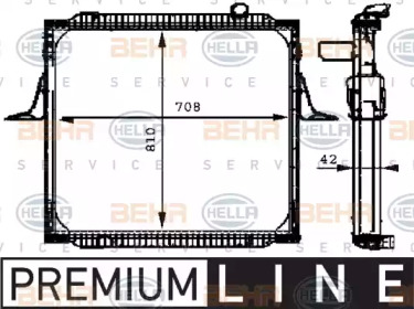 Теплообменник HELLA 8MK 376 721-661