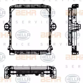 Теплообменник HELLA 8MK 376 722-181