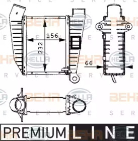 Теплообменник HELLA 8ML 376 723-001