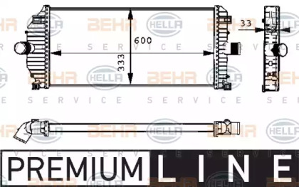 Теплообменник HELLA 8ML 376 723-101