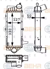 Теплообменник HELLA 8ML 376 723-111