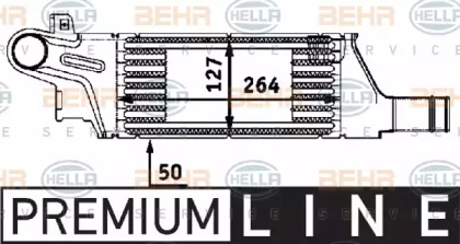 Теплообменник HELLA 8ML 376 723-201