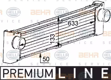 Теплообменник HELLA 8ML 376 723-521