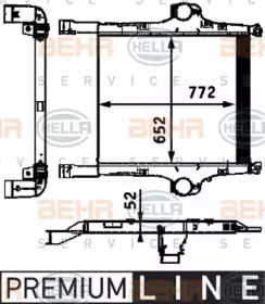 Теплообменник HELLA 8ML 376 724-271