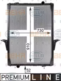 Теплообменник HELLA 8MK 376 726-481