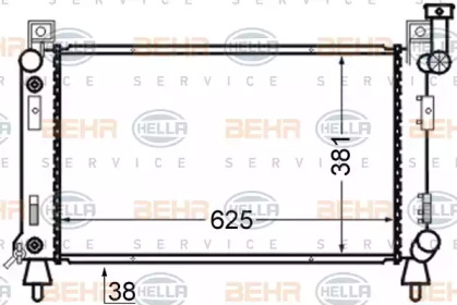 Теплообменник HELLA 8MK 376 726-601