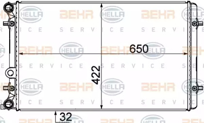 Теплообменник HELLA 8MK 376 727-791