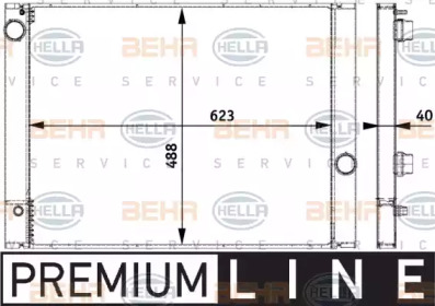 Теплообменник HELLA 8MK 376 729-501