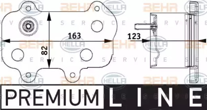 Теплообменник HELLA 8MO 376 729-621