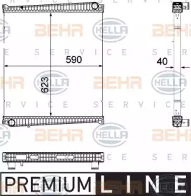 Теплообменник HELLA 8MK 376 733-701