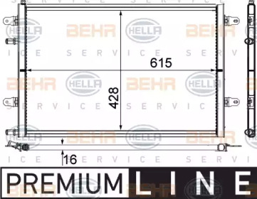 Теплообменник HELLA 8MK 376 737-111