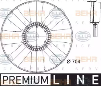 Рабочее колесо вентилятора HELLA 8MV 376 741-171