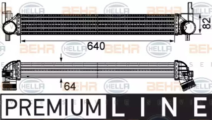 Теплообменник HELLA 8ML 376 746-141