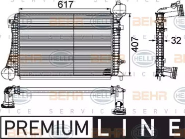 Теплообменник HELLA 8ML 376 746-151