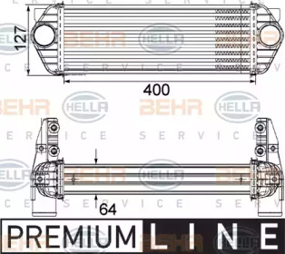 Теплообменник HELLA 8ML 376 746-171