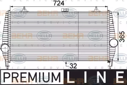 Теплообменник HELLA 8ML 376 746-231