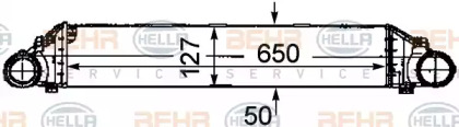 Теплообменник HELLA 8ML 376 746-331