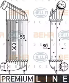 Теплообменник HELLA 8ML 376 746-361