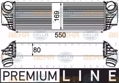 Теплообменник HELLA 8ML 376 746-421