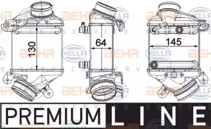 Теплообменник HELLA 8ML 376 746-441