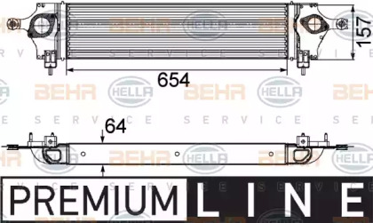 Теплообменник HELLA 8ML 376 746-601