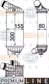 Теплообменник HELLA 8ML 376 746-791