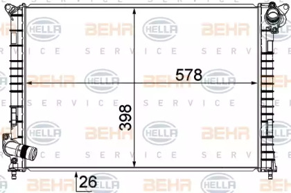 Теплообменник HELLA 8MK 376 749-521