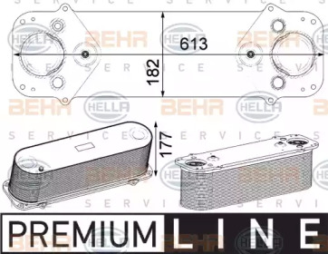 Теплообменник HELLA 8ML 376 750-501