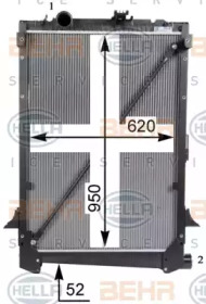 Теплообменник HELLA 8MK 376 751-754