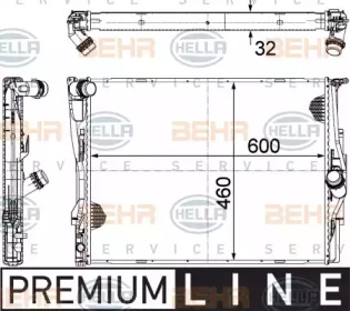 Теплообменник HELLA 8MK 376 754-061