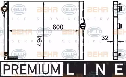 Теплообменник HELLA 8MK 376 754-121