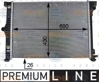 Теплообменник HELLA 8MK 376 754-344