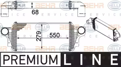 Интеркулер HELLA 8ML 376 754-621