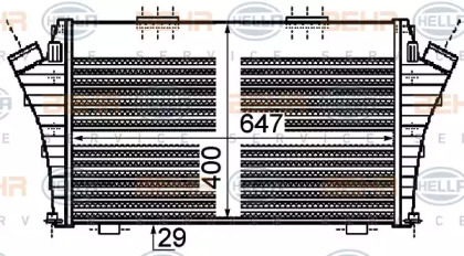 Теплообменник HELLA 8ML 376 755-751