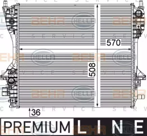 Теплообменник HELLA 8MK 376 756-671