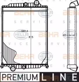 Теплообменник HELLA 8MK 376 758-111