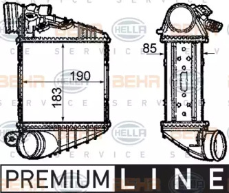 Теплообменник HELLA 8ML 376 760-591