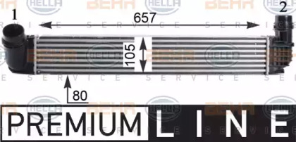 Теплообменник HELLA 8ML 376 760-771