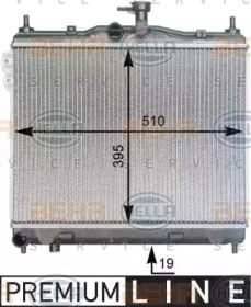 Теплообменник HELLA 8MK 376 762-001