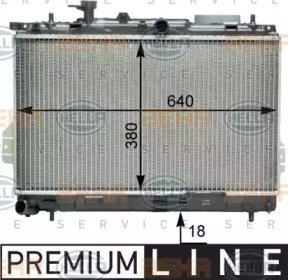 Теплообменник HELLA 8MK 376 762-281