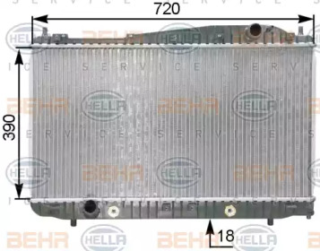 Теплообменник HELLA 8MK 376 763-251