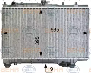 Теплообменник HELLA 8MK 376 763-361