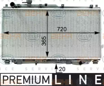 Теплообменник HELLA 8MK 376 763-401