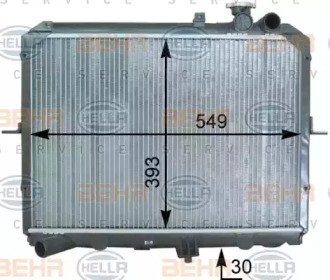 Теплообменник HELLA 8MK 376 763-641