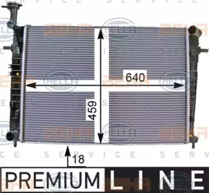 Теплообменник HELLA 8MK 376 763-651