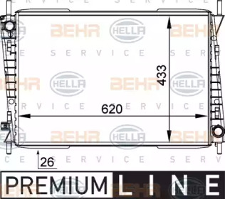 Теплообменник HELLA 8MK 376 764-141